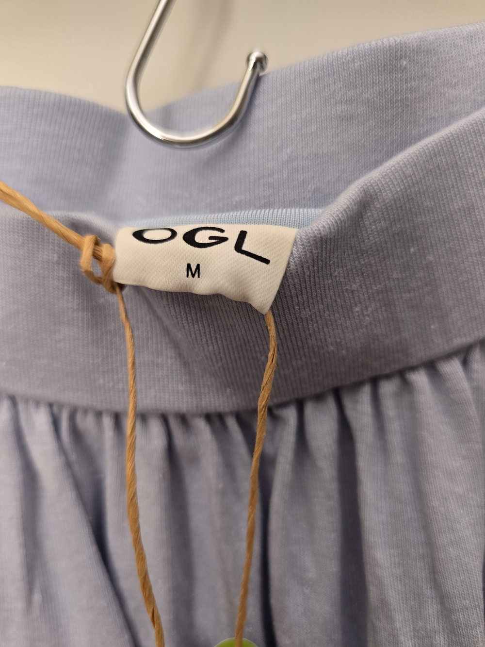 OGL Tencel-Linen 2Pcs Set Round Neck Top & A-Line Maxi Skirt with Pockets - Picture 8 of 16